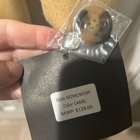 MARC NEW YORK Coat, size Large, NWT - Picture 4 of 7